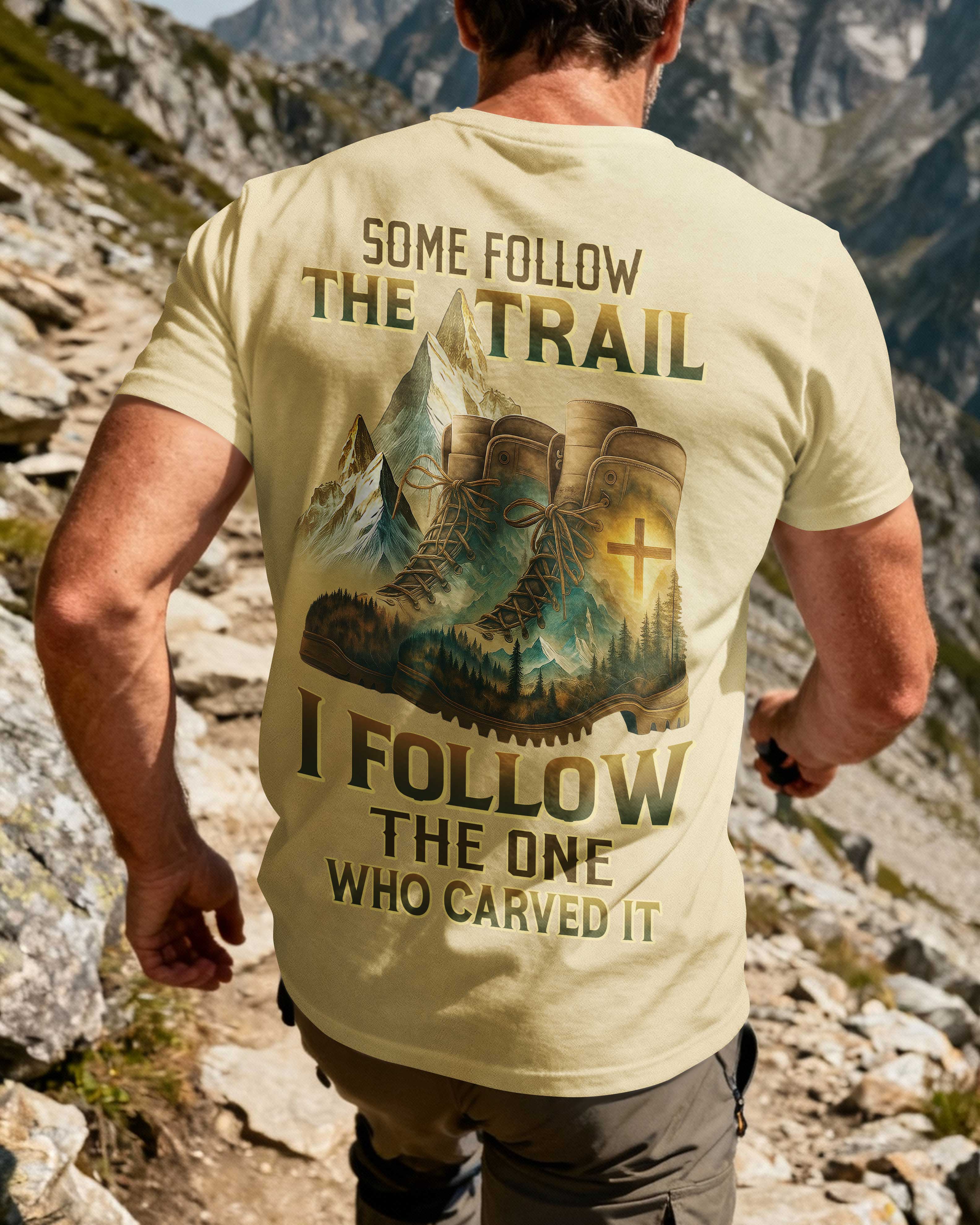 I Follow The One Who Carved It T-Shirt
