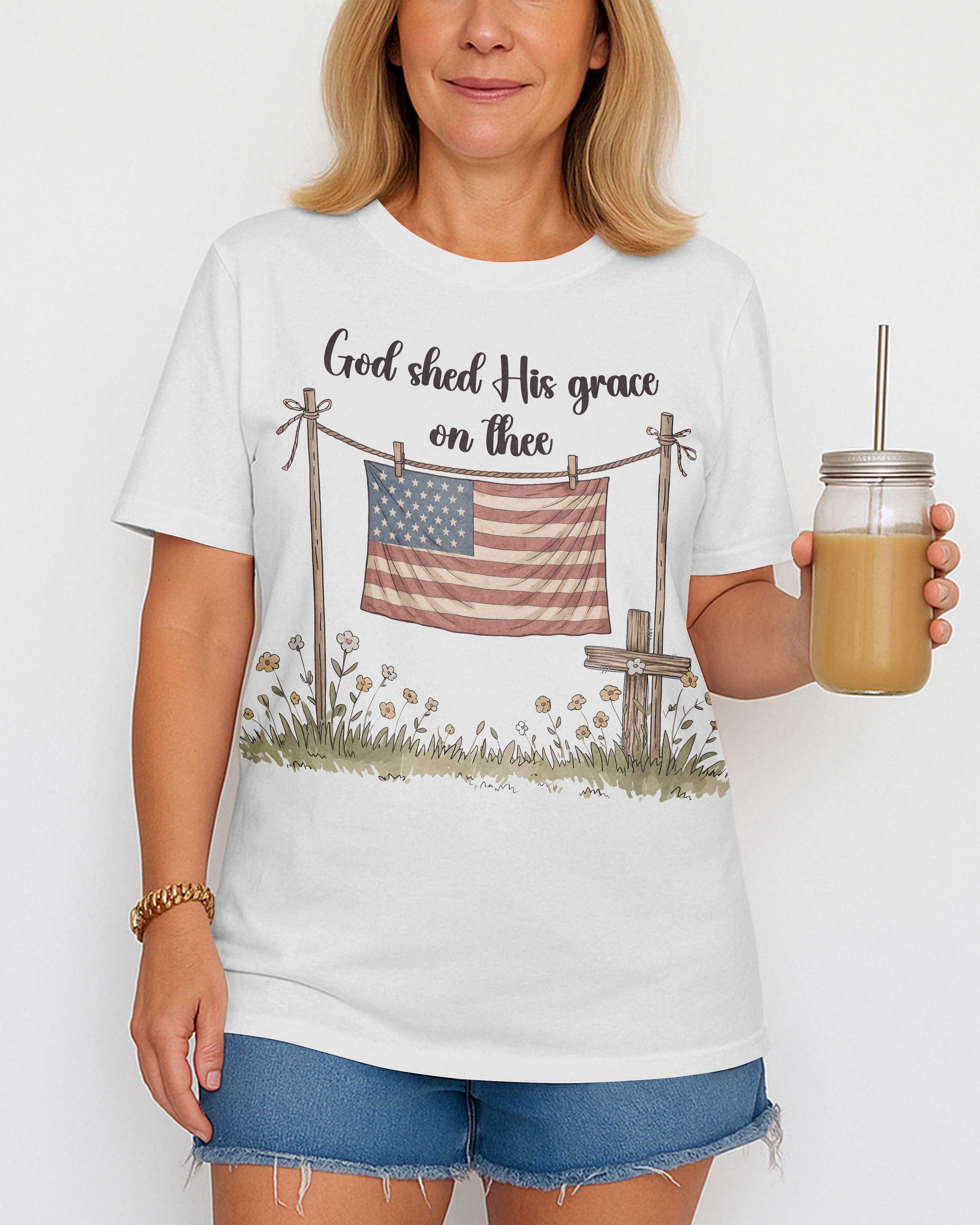 God Shed His Grace On Thee T-Shirt