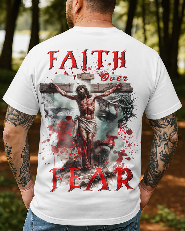 Faith Over Fear All Over Print T-Shirt