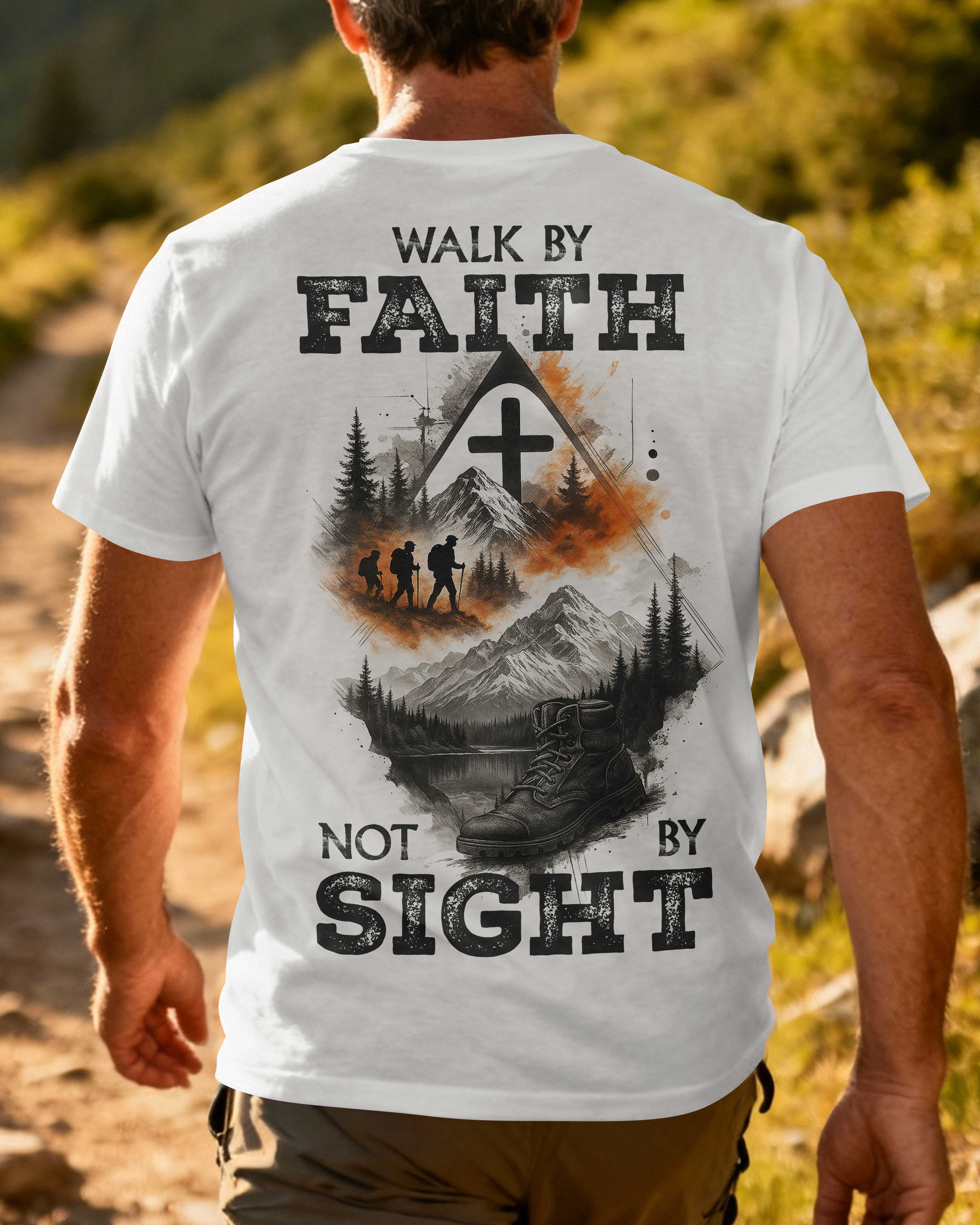Walk By Faith Not By Sight T-Shirt