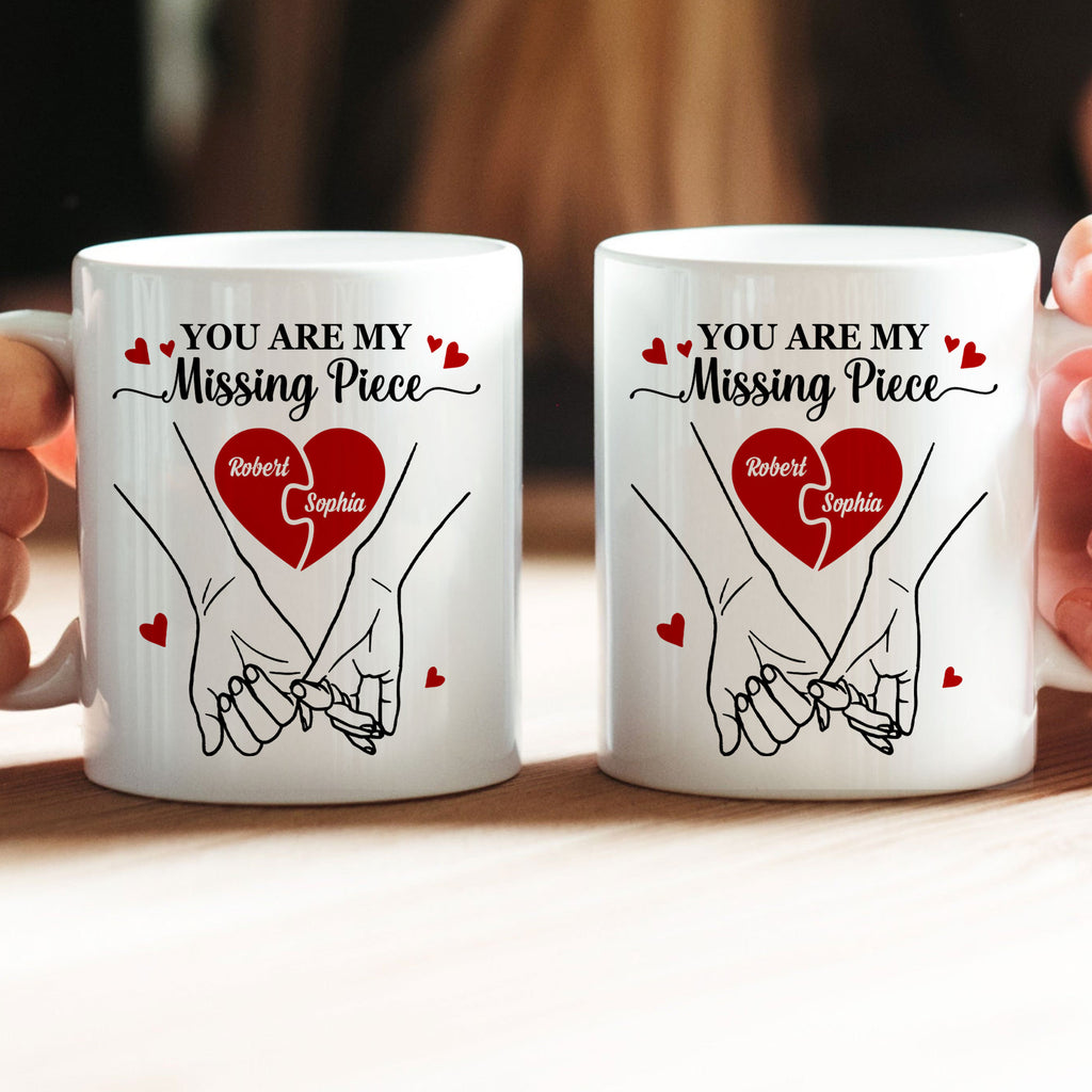 You Are My Missing Piece Personalized Mug