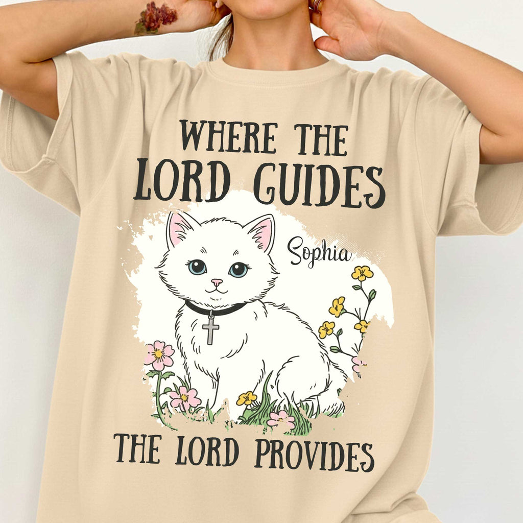 Where The Lord Guides The Lord Provides Sophia T-Shirt