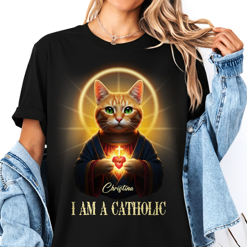 Christina I Am A Catholic T-Shirt