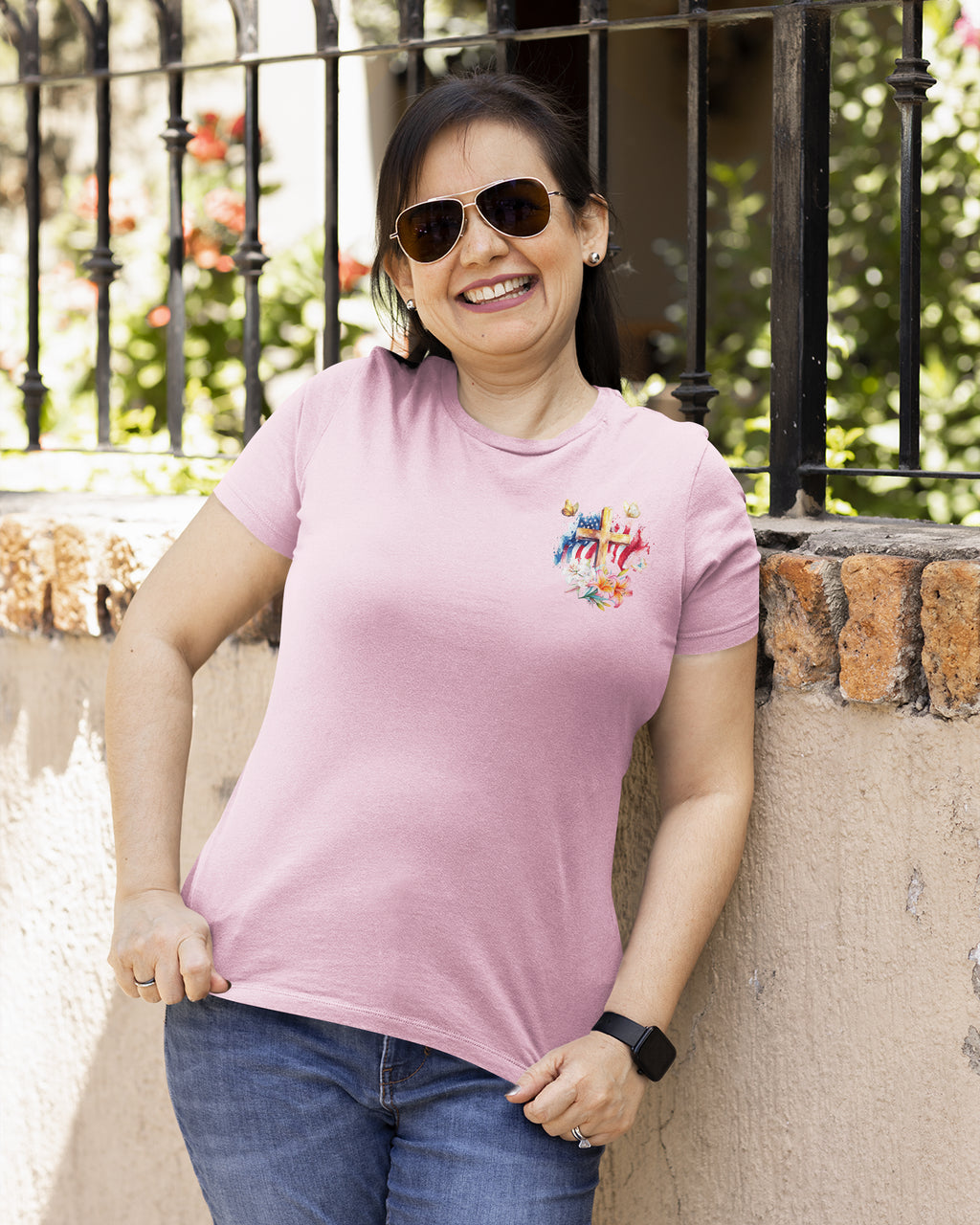 Jesus Take The Wheel All Over Print T-Shirt