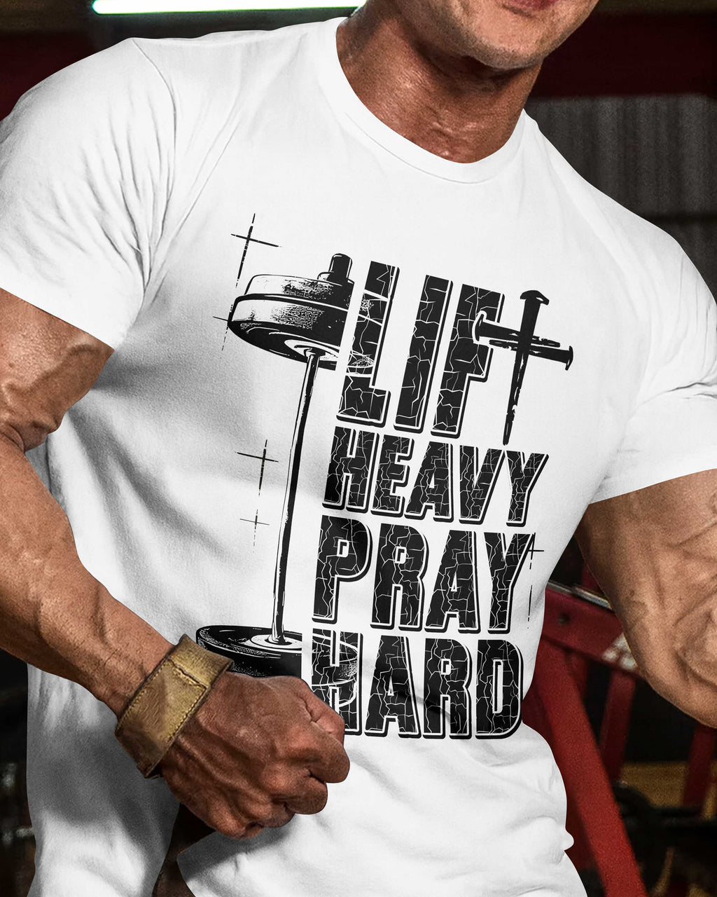 Lift Heavy Pray Hard T-Shirt