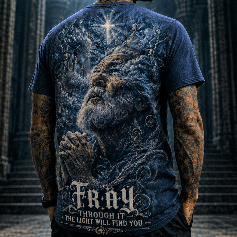 Fray Through It The Light Will Find You T-Shirt