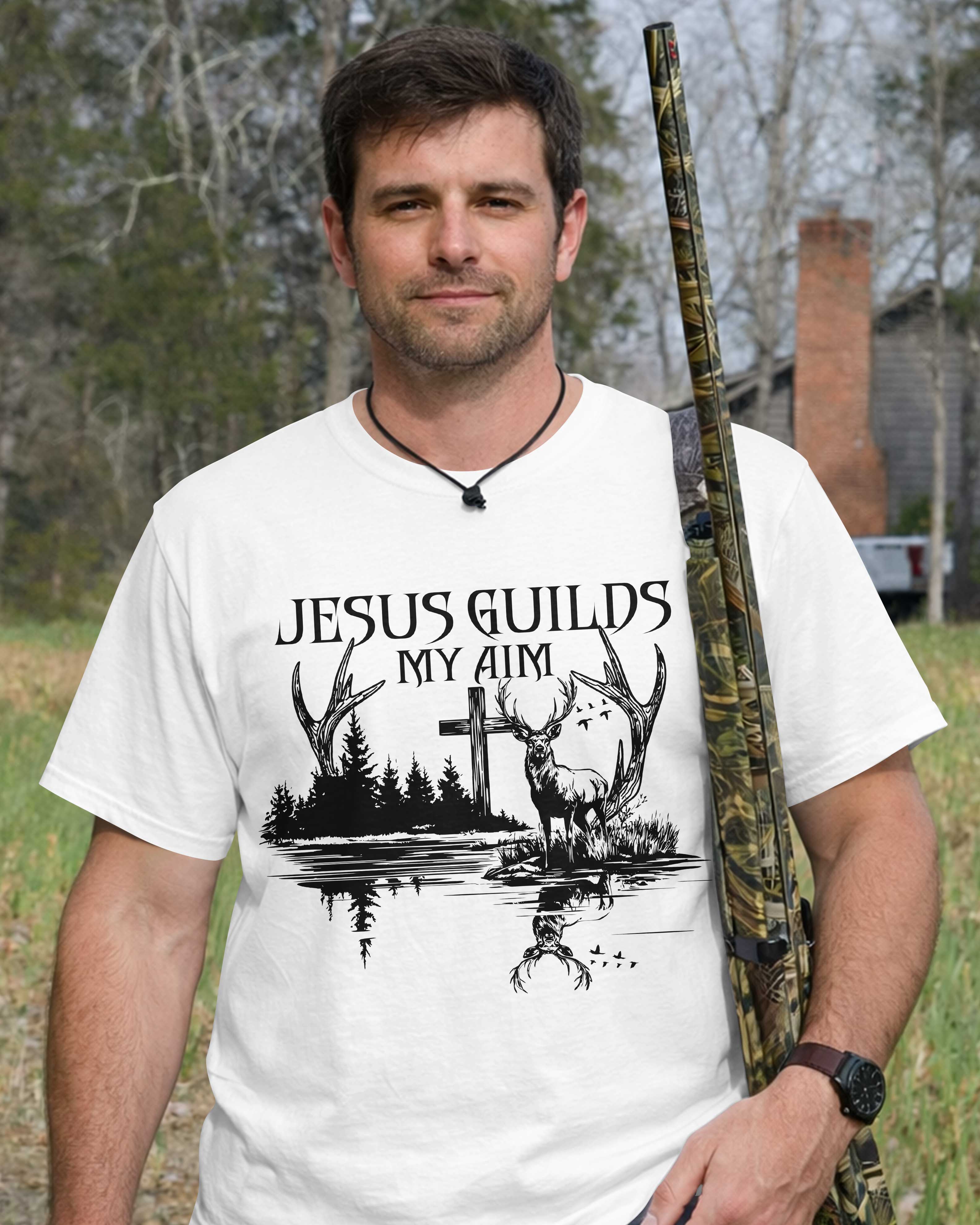 Jesus Guides My Aim T-Shirt