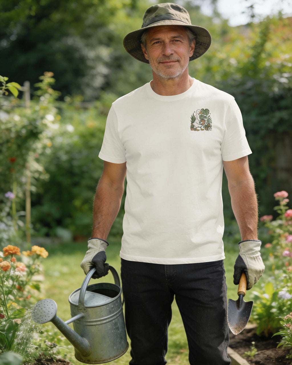 That's What I Do I Garden Believe In Jesus T-Shirt