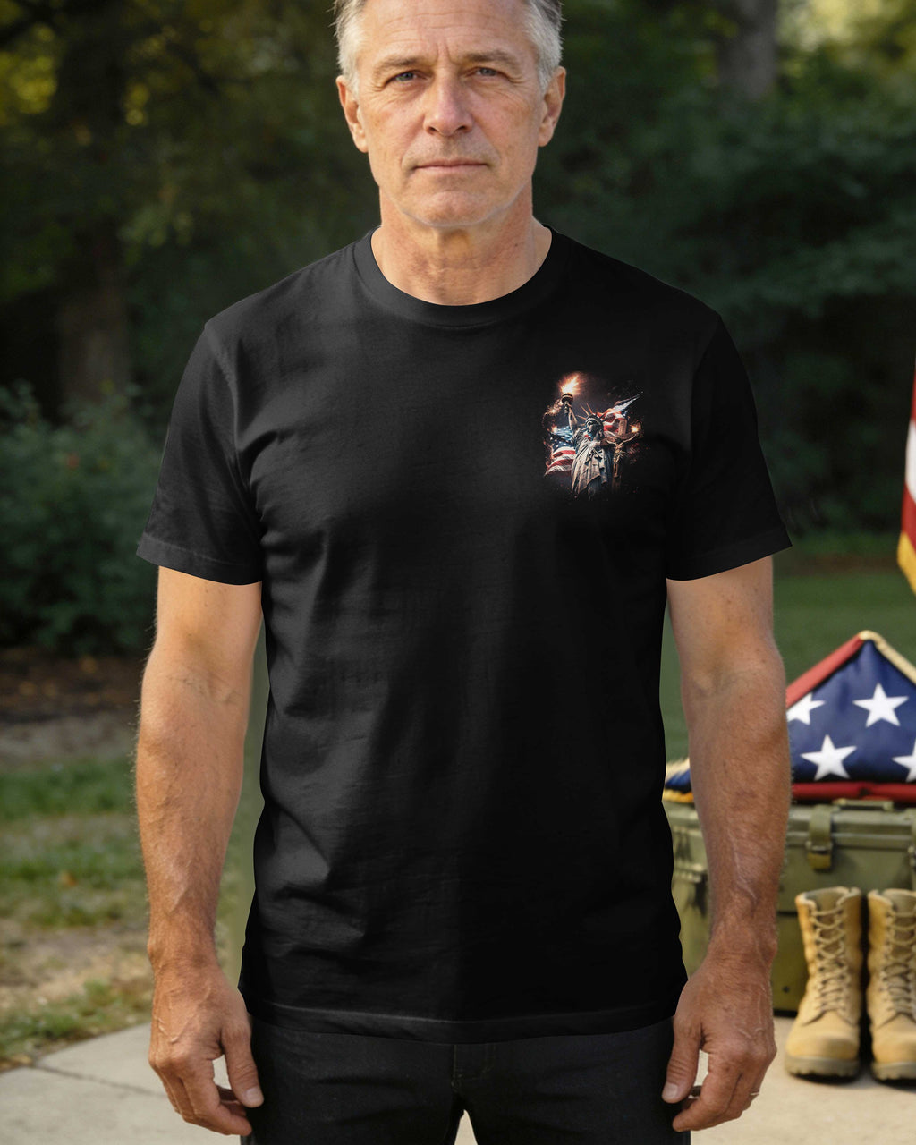 Raised On Faith & Freedom 250 Years (1776 - 2026) T-Shirt