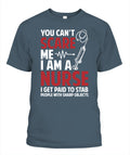 Scare Nurse T-Shirt — Funny Halloween Nurse Tee