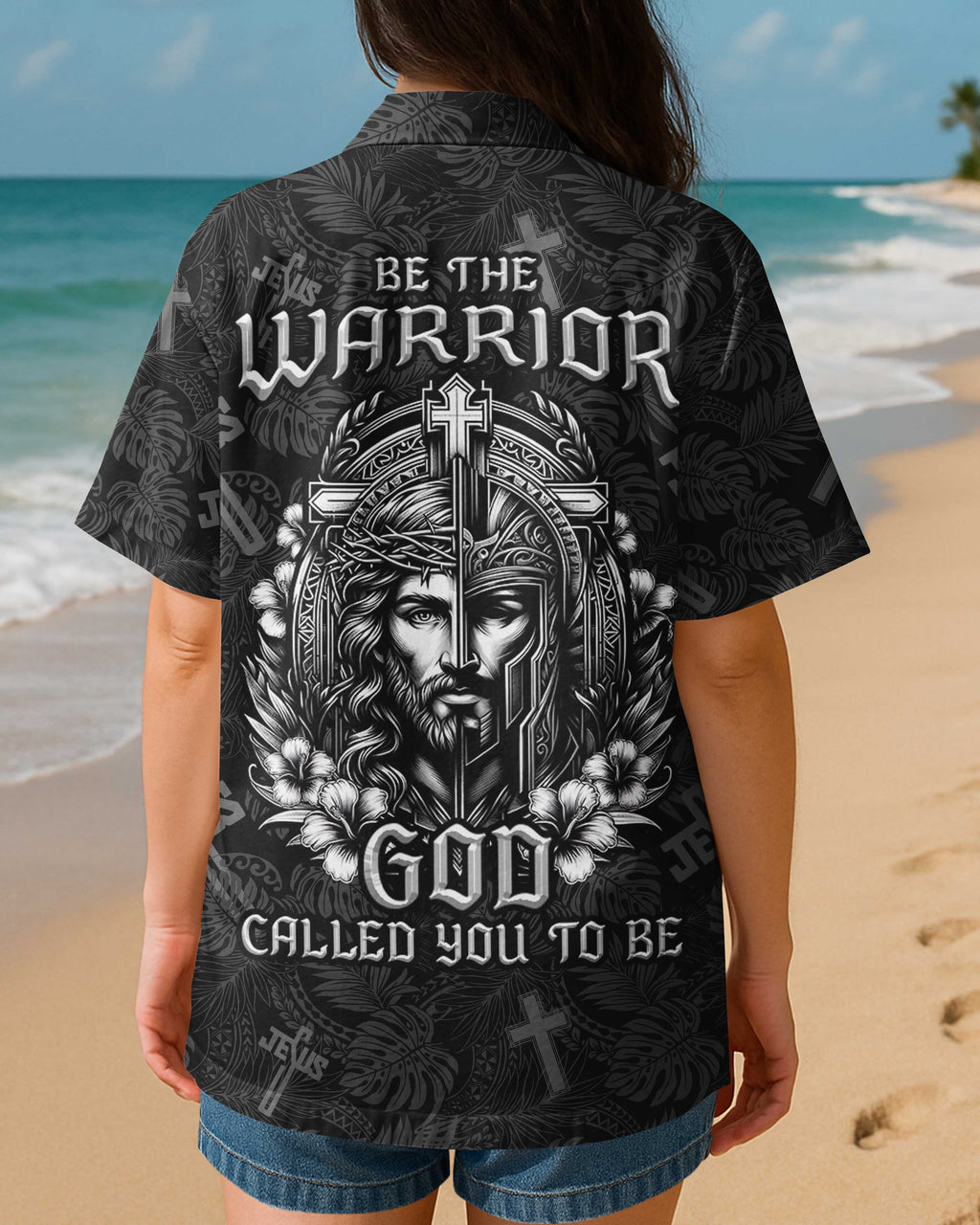 Be The Warrior All Over Print Hawaiian T-Shirt