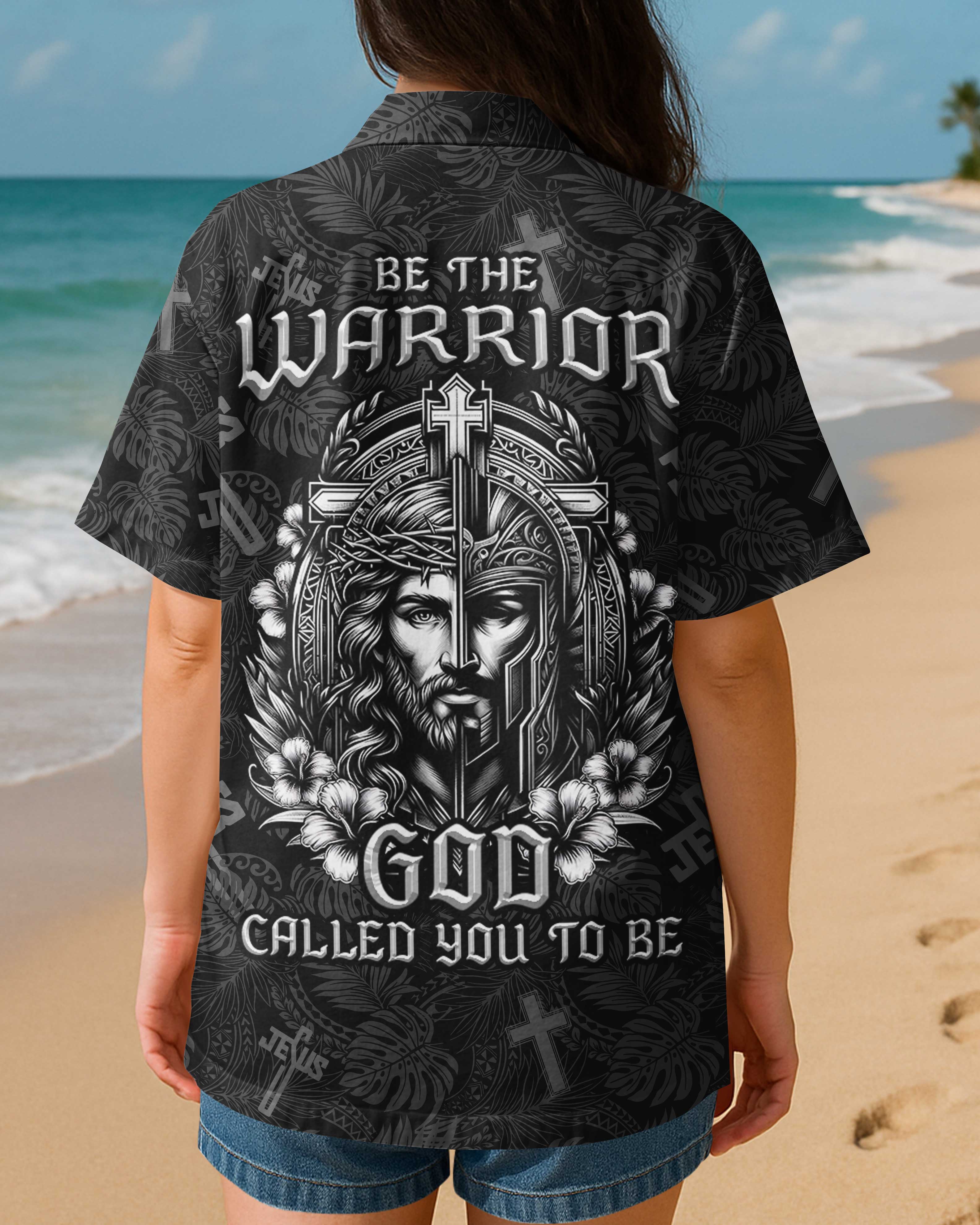 Be The Warrior All Over Print Hawaiian T-Shirt