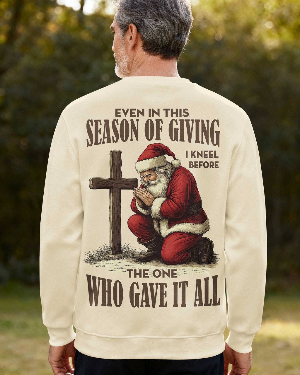 Even In This Season Of Giving I Kneel Sweater