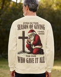 Even In This Season Of Giving I Kneel Sweater