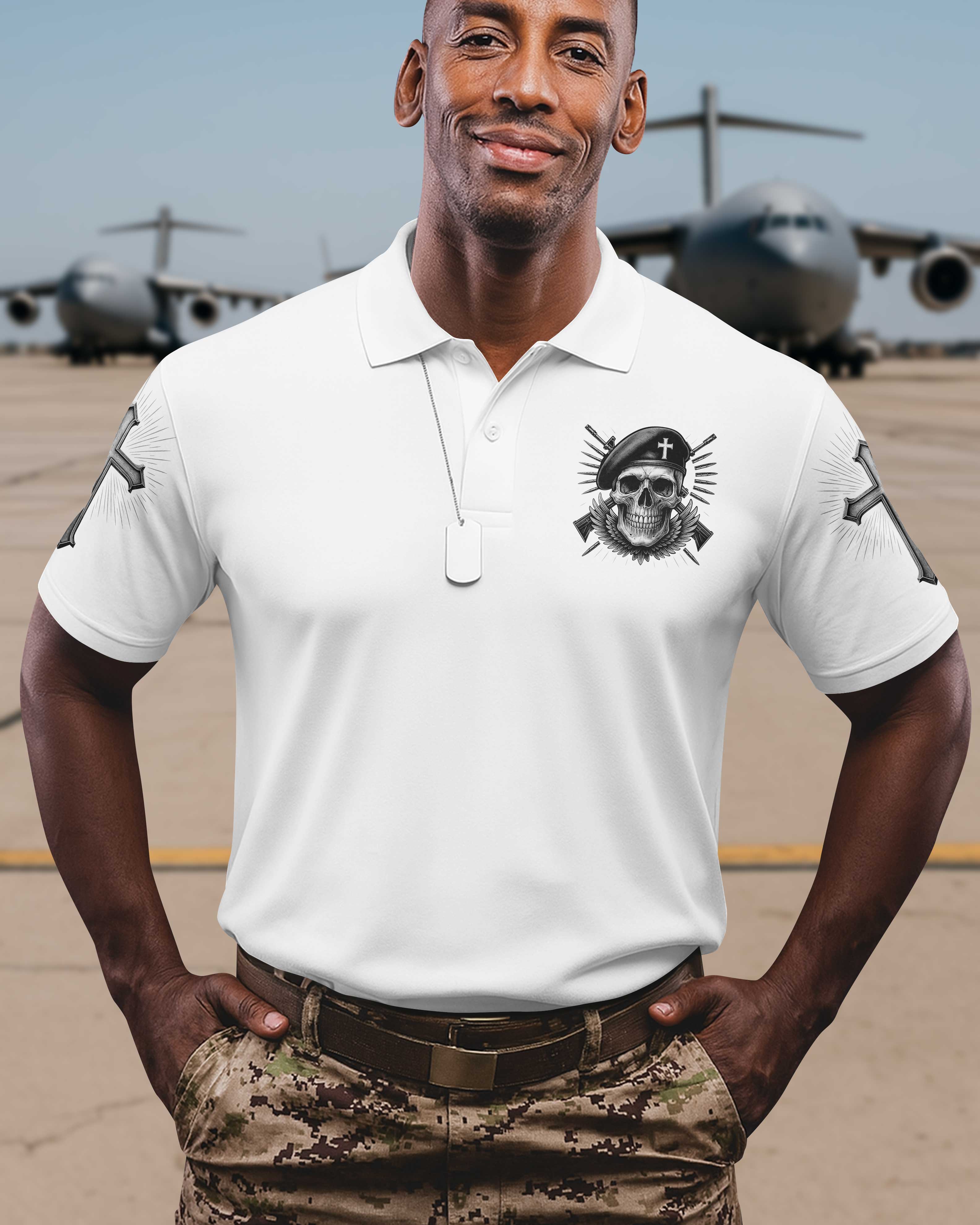 The Devil Whispered You Can't Withstand The Storm Polo