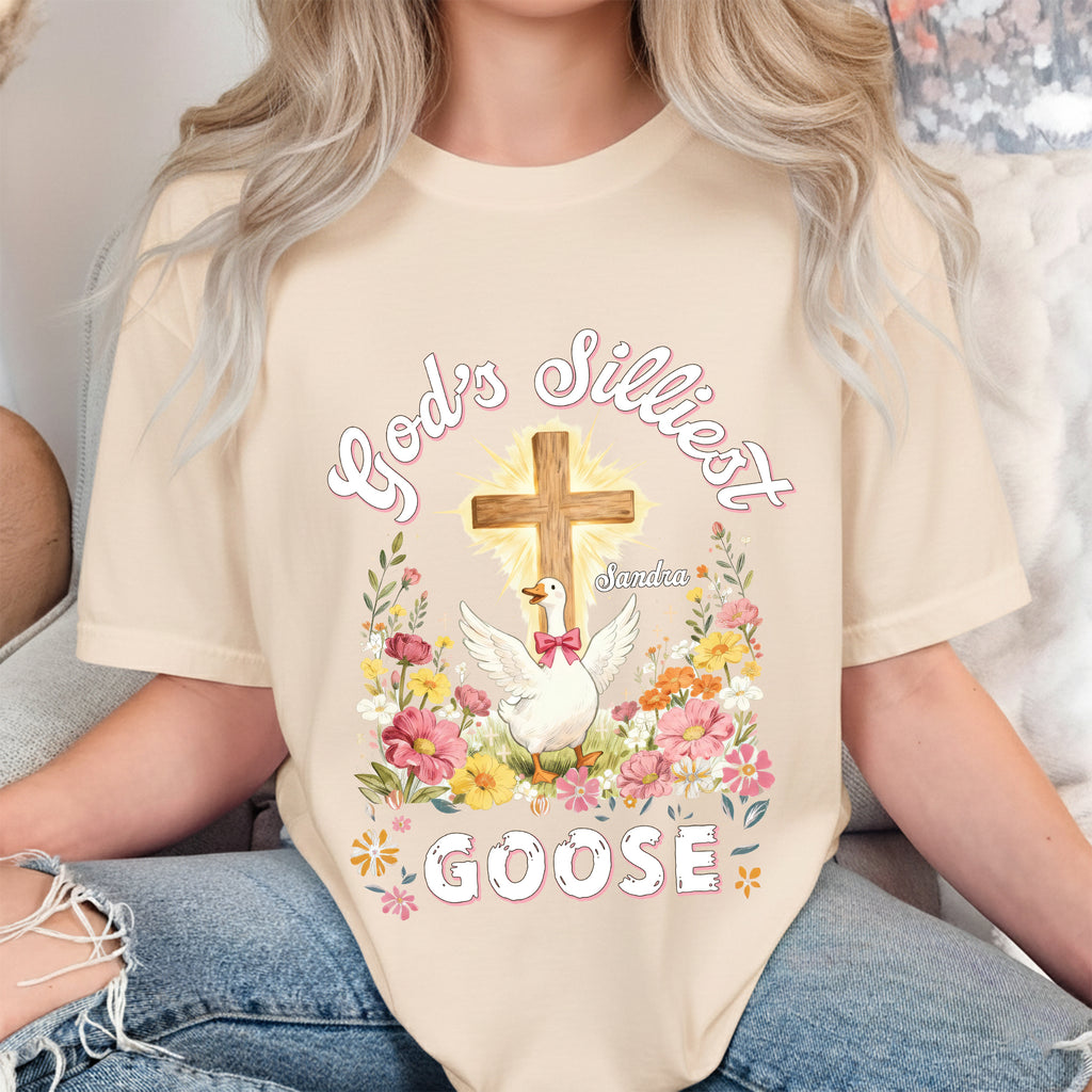 God's Silliest Goose Personalized T-Shirt