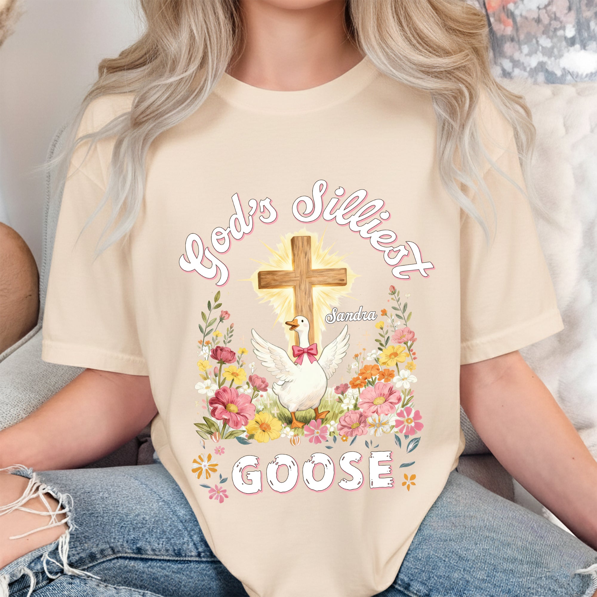 God's Silliest Goose Personalized T-Shirt