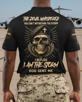 The Devil Whispered You Can't Withstand The Storm Polo