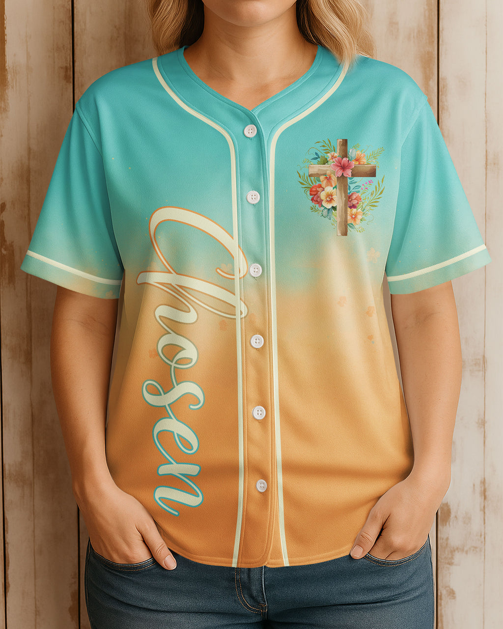 Jesus Take The Wheel All Over Print Jersey