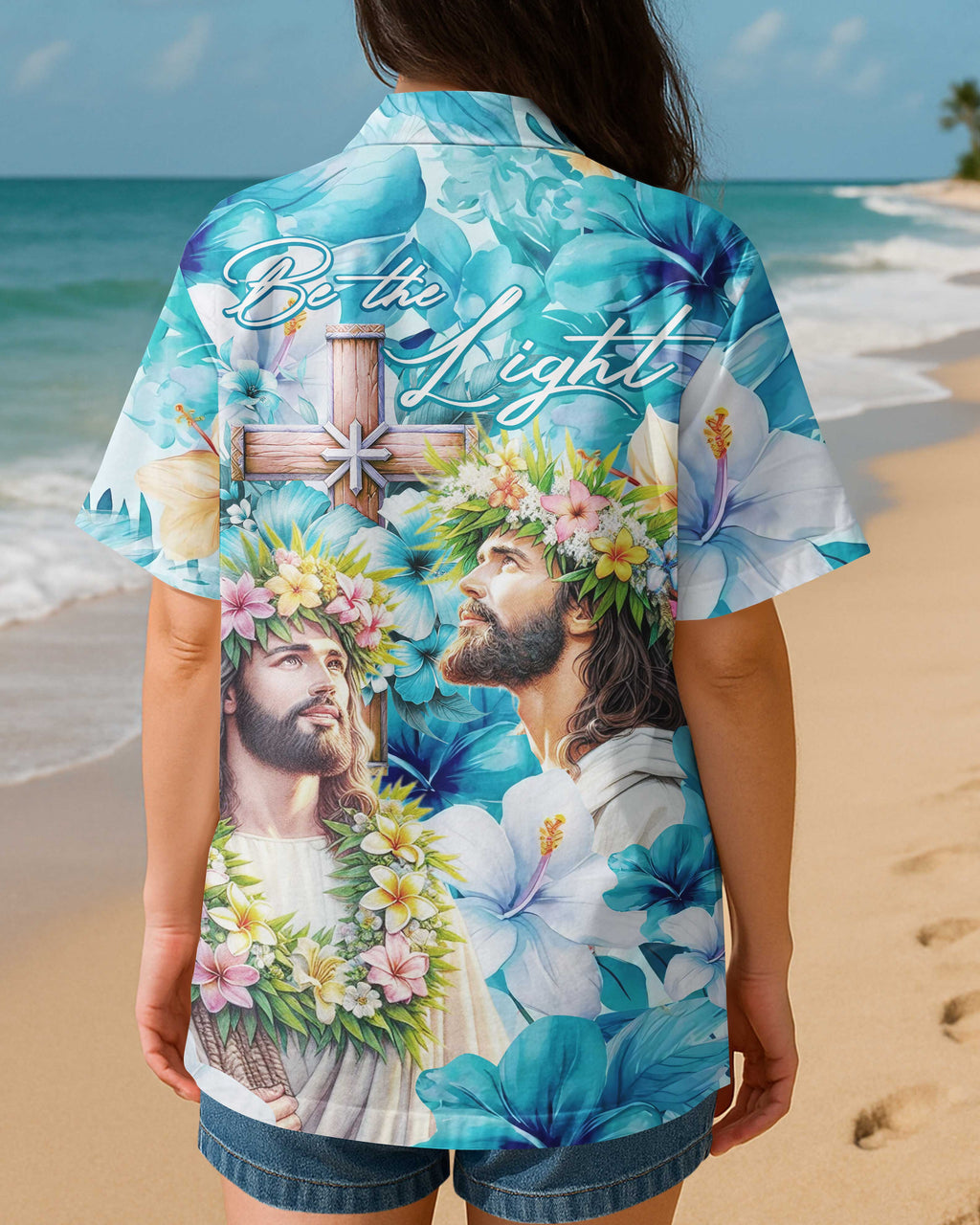 Be the Light Tropical Hawaiian T-Shirt