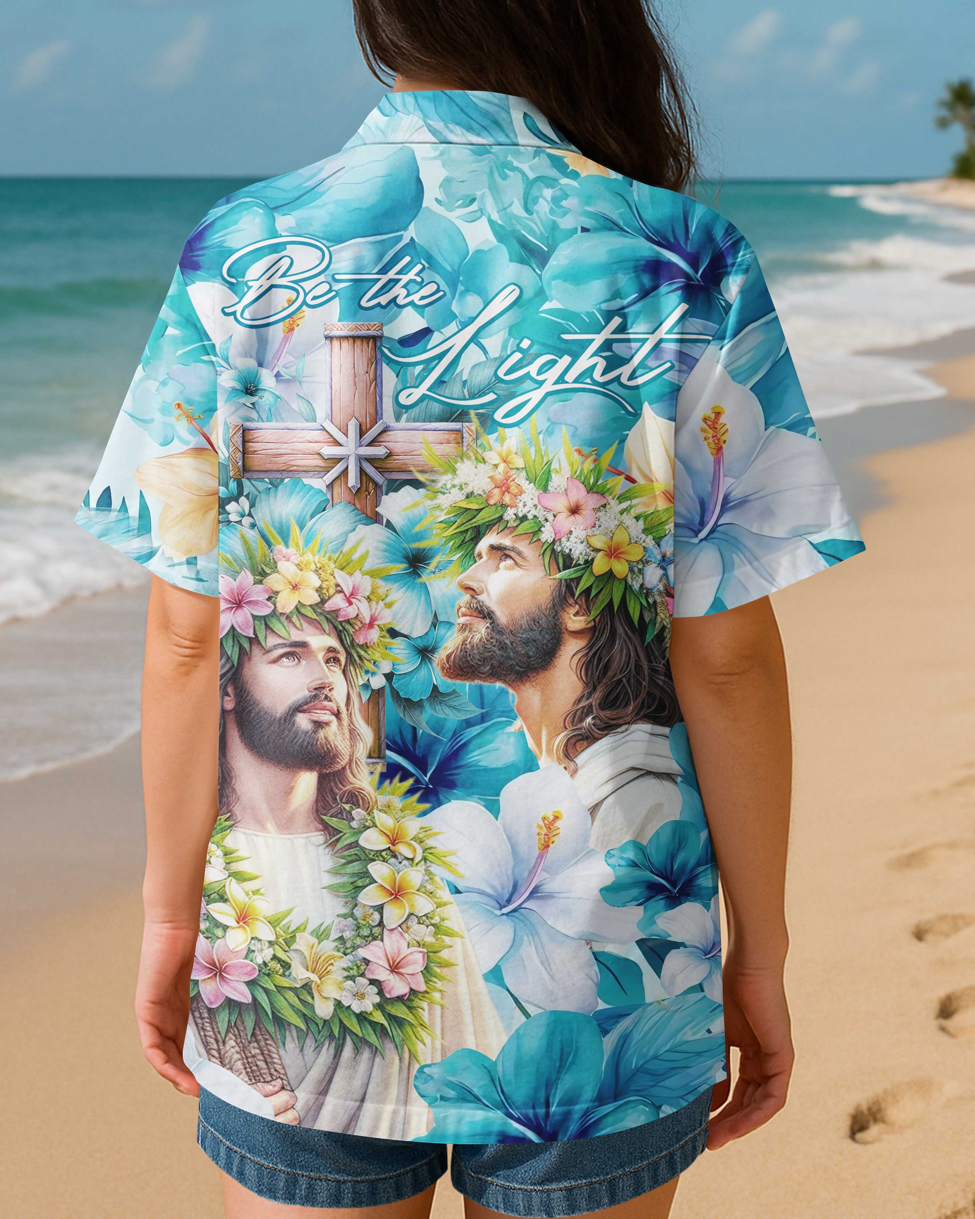 Be the Light Tropical Hawaiian T-Shirt