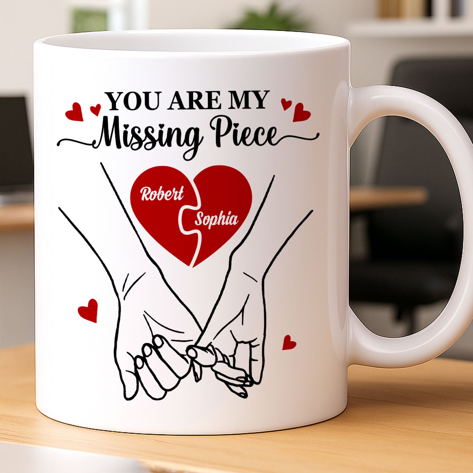 You Are My Missing Piece Personalized Mug
