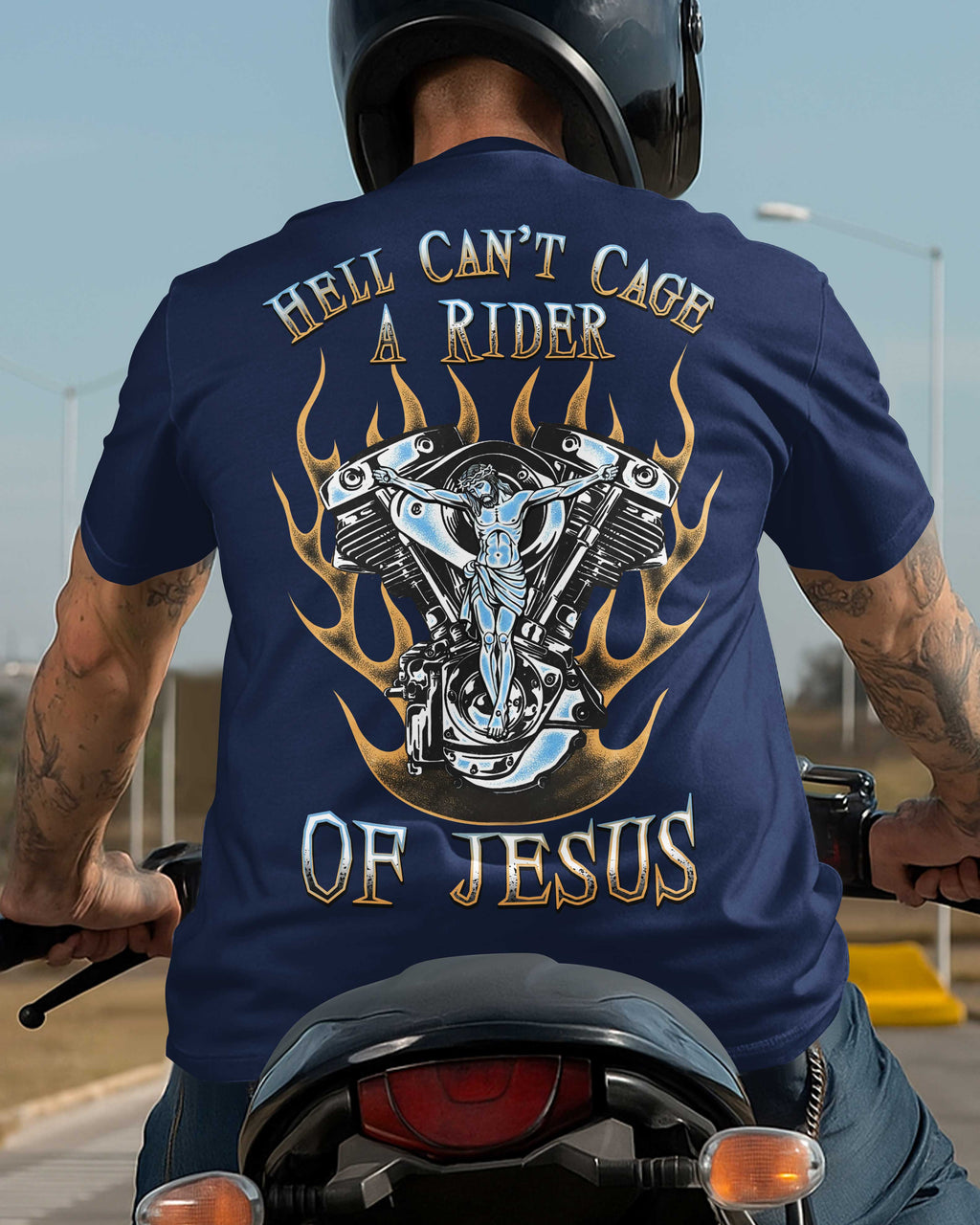 Hell Can't Cage All Over Print T-Shirt