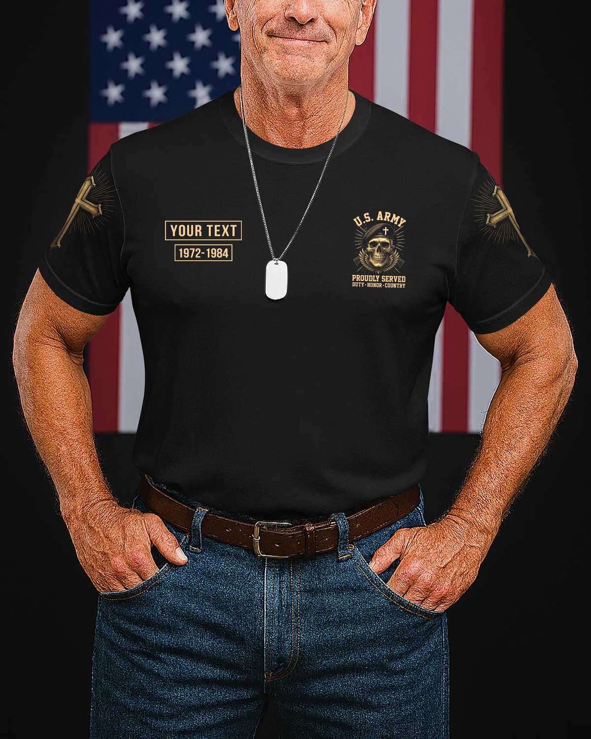 The Devil Whispered You Can't Withstand The Storm Personalized T-Shirt
