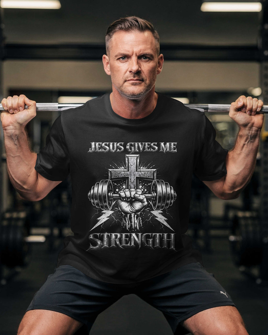 Jesus Gives Me Strength T-Shirt