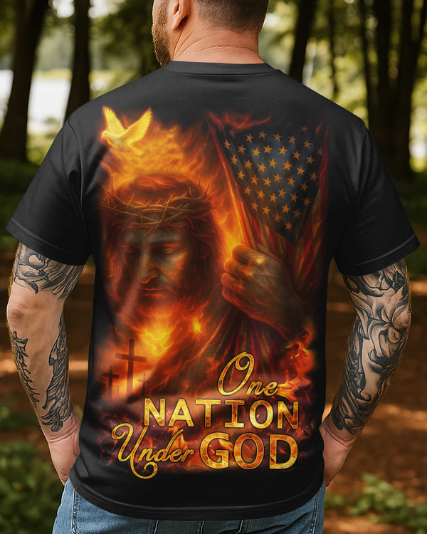 One Nation Under God All Over Print T-Shirt