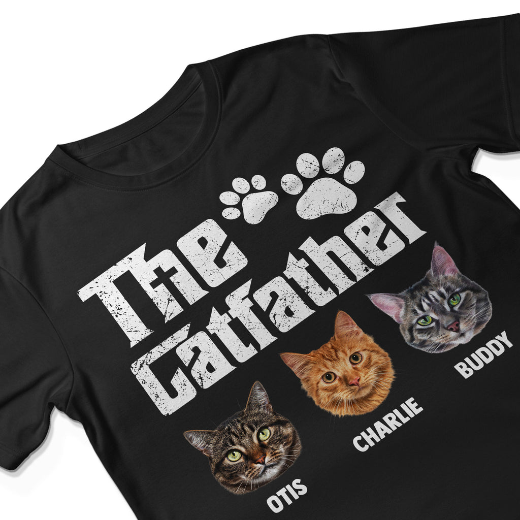 The Catfather Personalized Photo T-Shirt