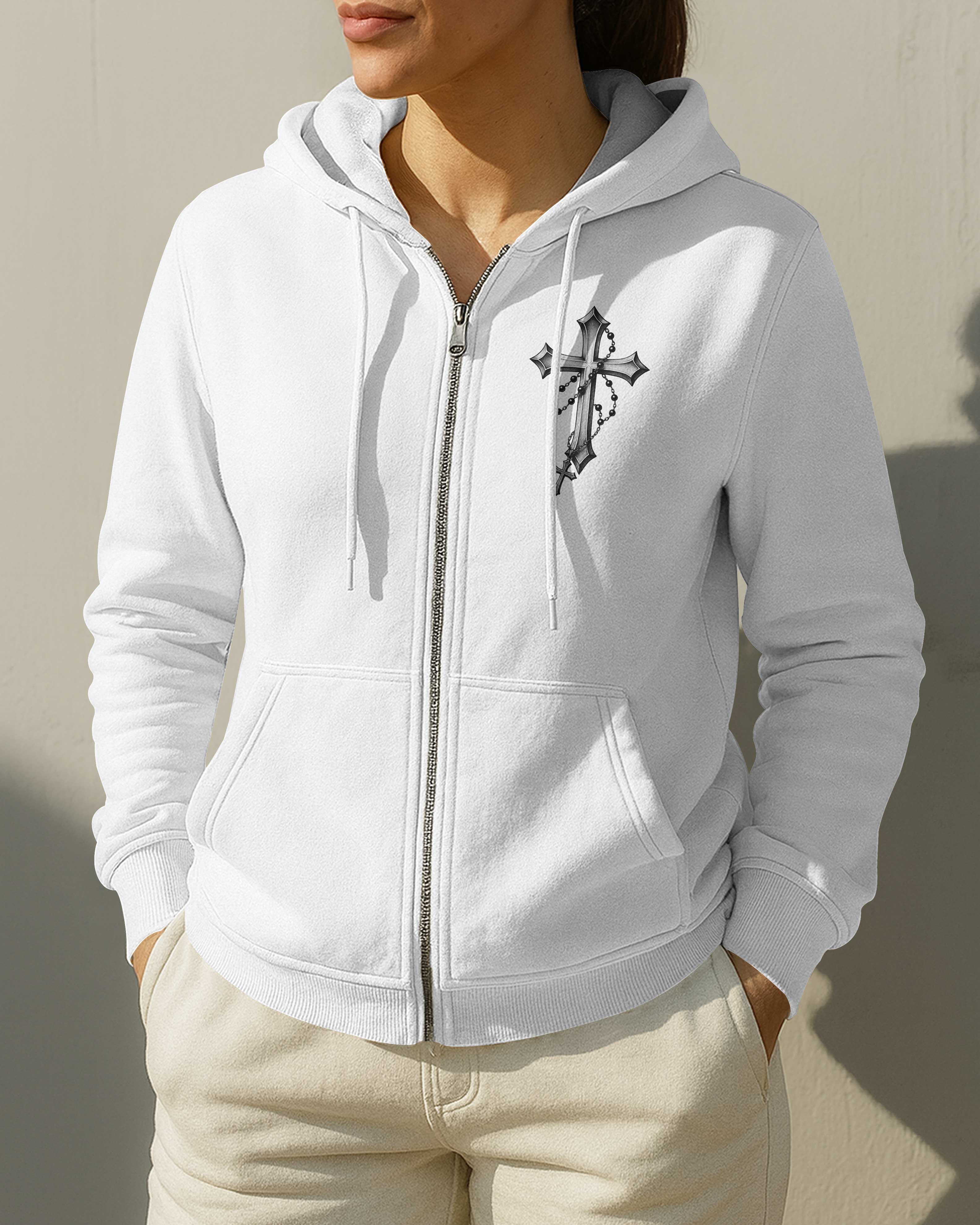 Blessed By God Loved By Jesus Led By The Holy Spirit Unisex Hoodie