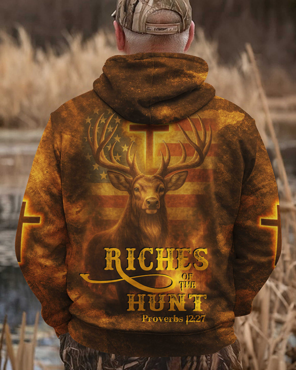 Riches Of The Hunt All Over Print Hoodie