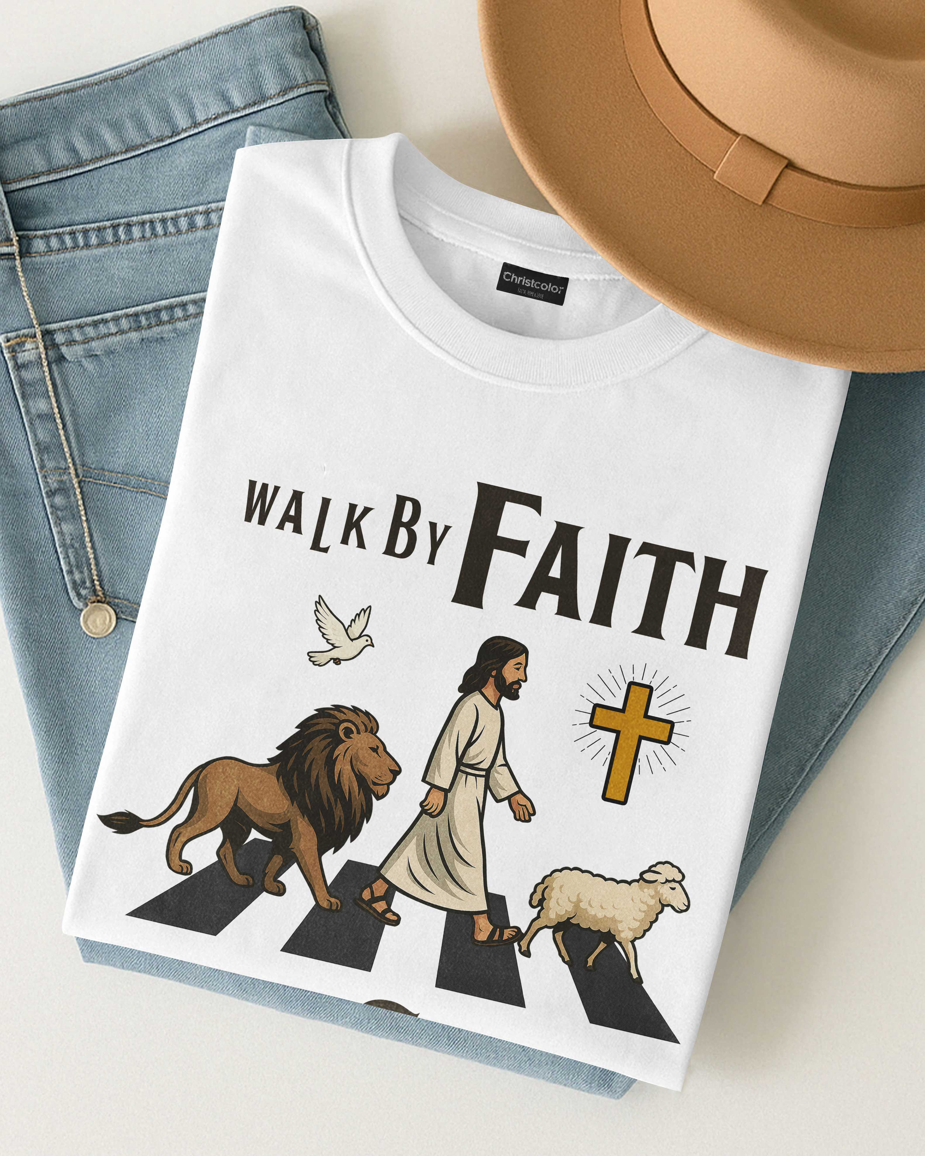 Walk By Faith Not By Sight T-Shirt