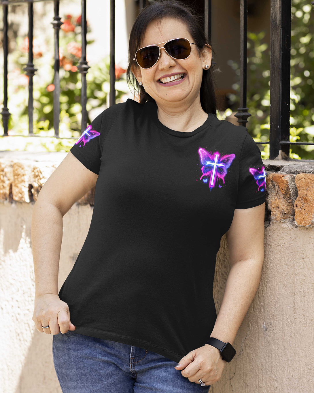 I Want To Be In God’s Hands All Over Print T-shirt