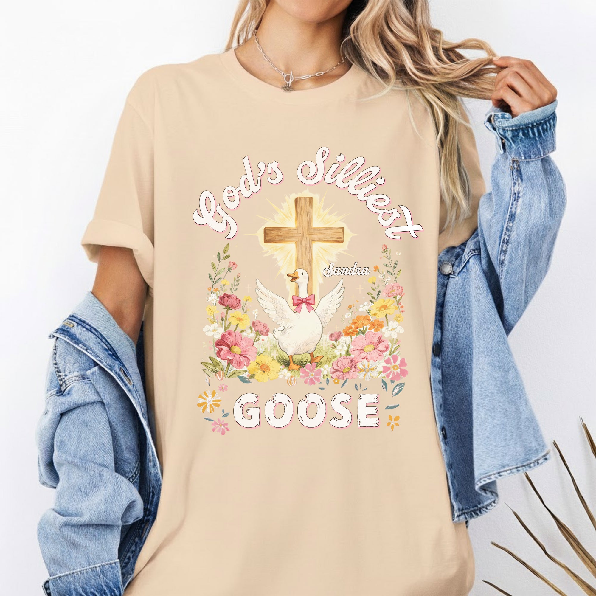 God's Silliest Goose Personalized T-Shirt