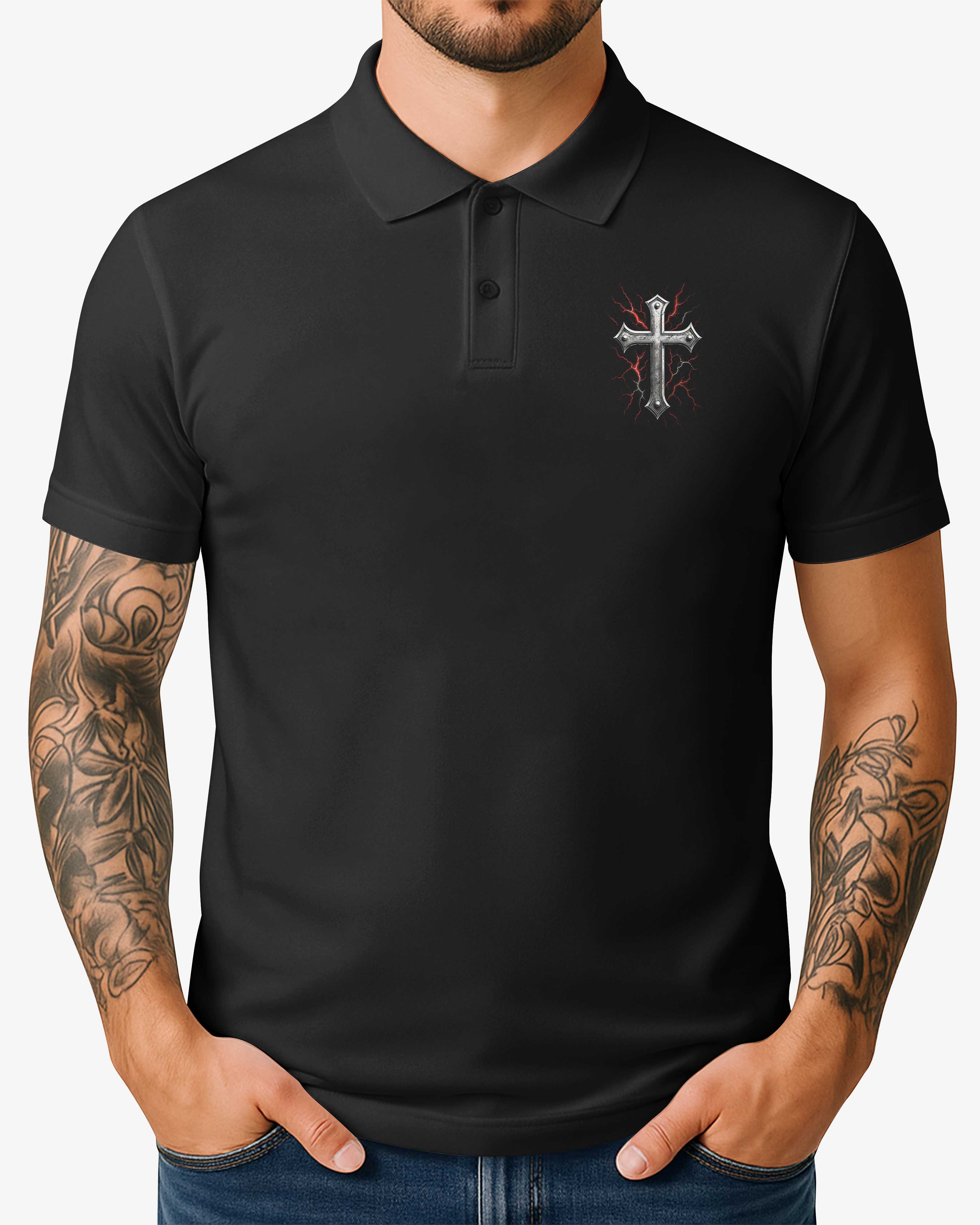 One Nation Under God All Over Print Polo