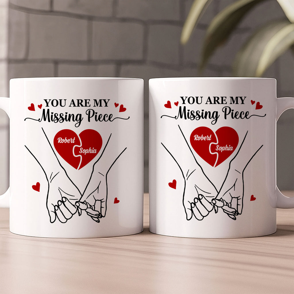 You Are My Missing Piece Personalized Mug