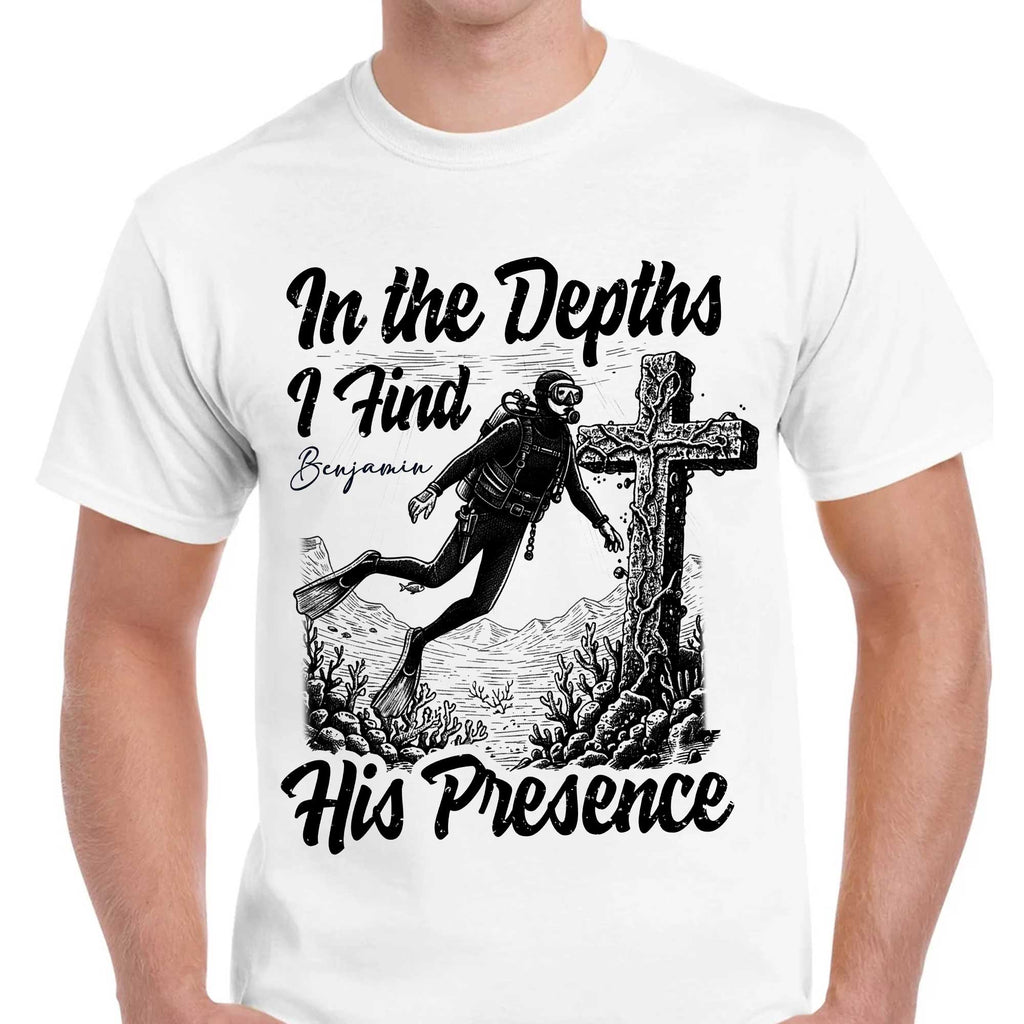 In the Depths I Find His Presence T-Shirt