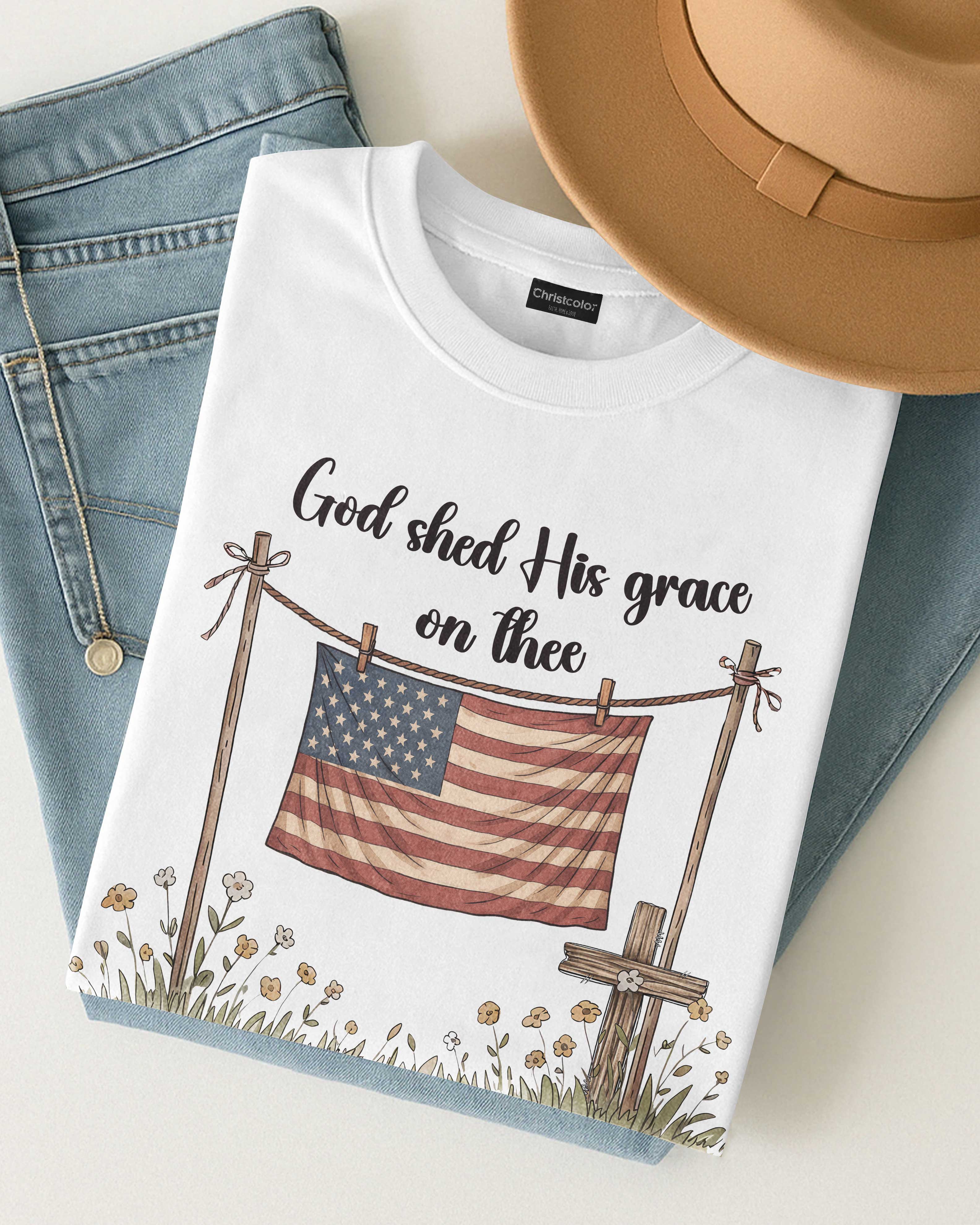 God Shed His Grace On Thee T-Shirt