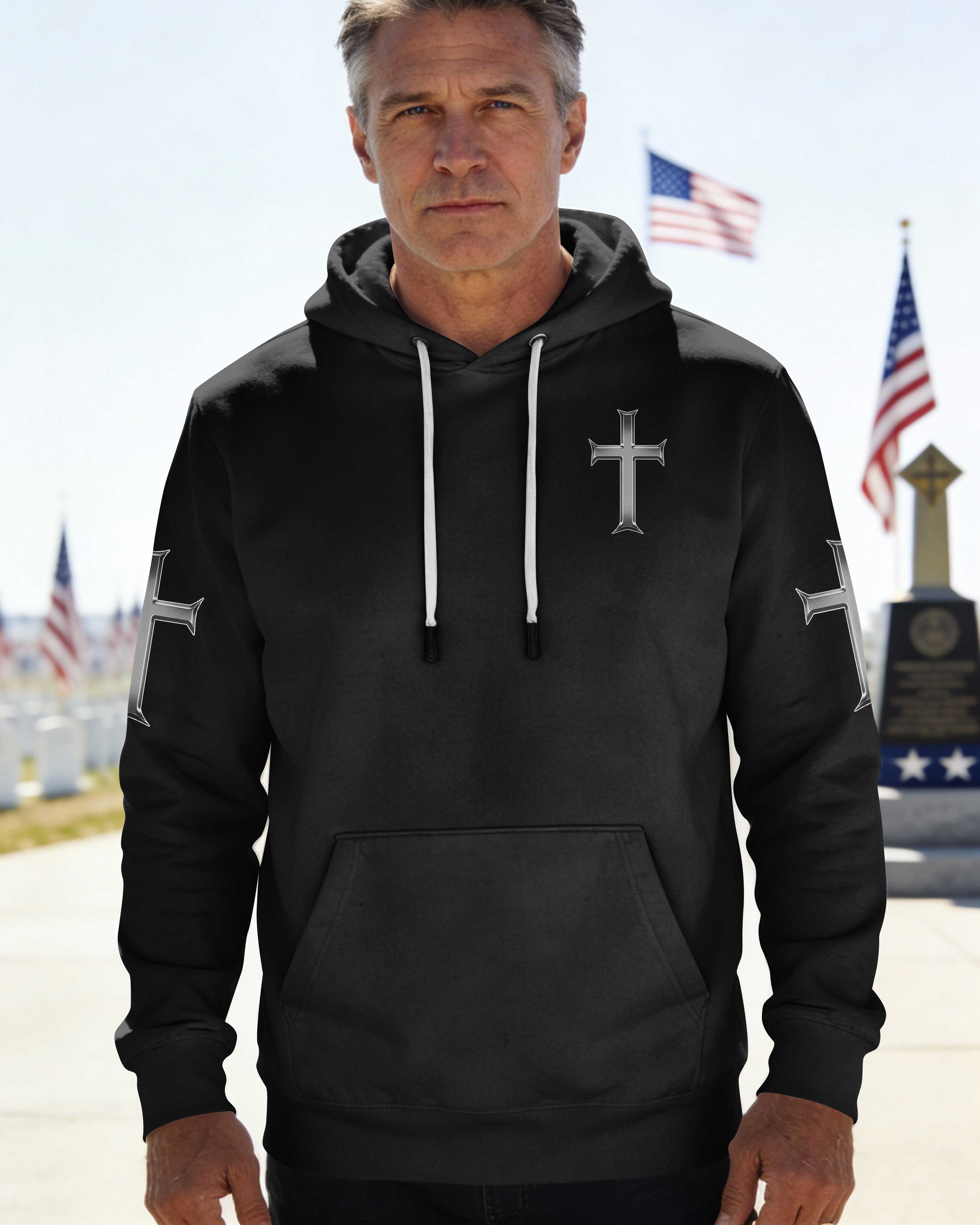 Trained By The Corps Redeemed By The Cross Hoodie