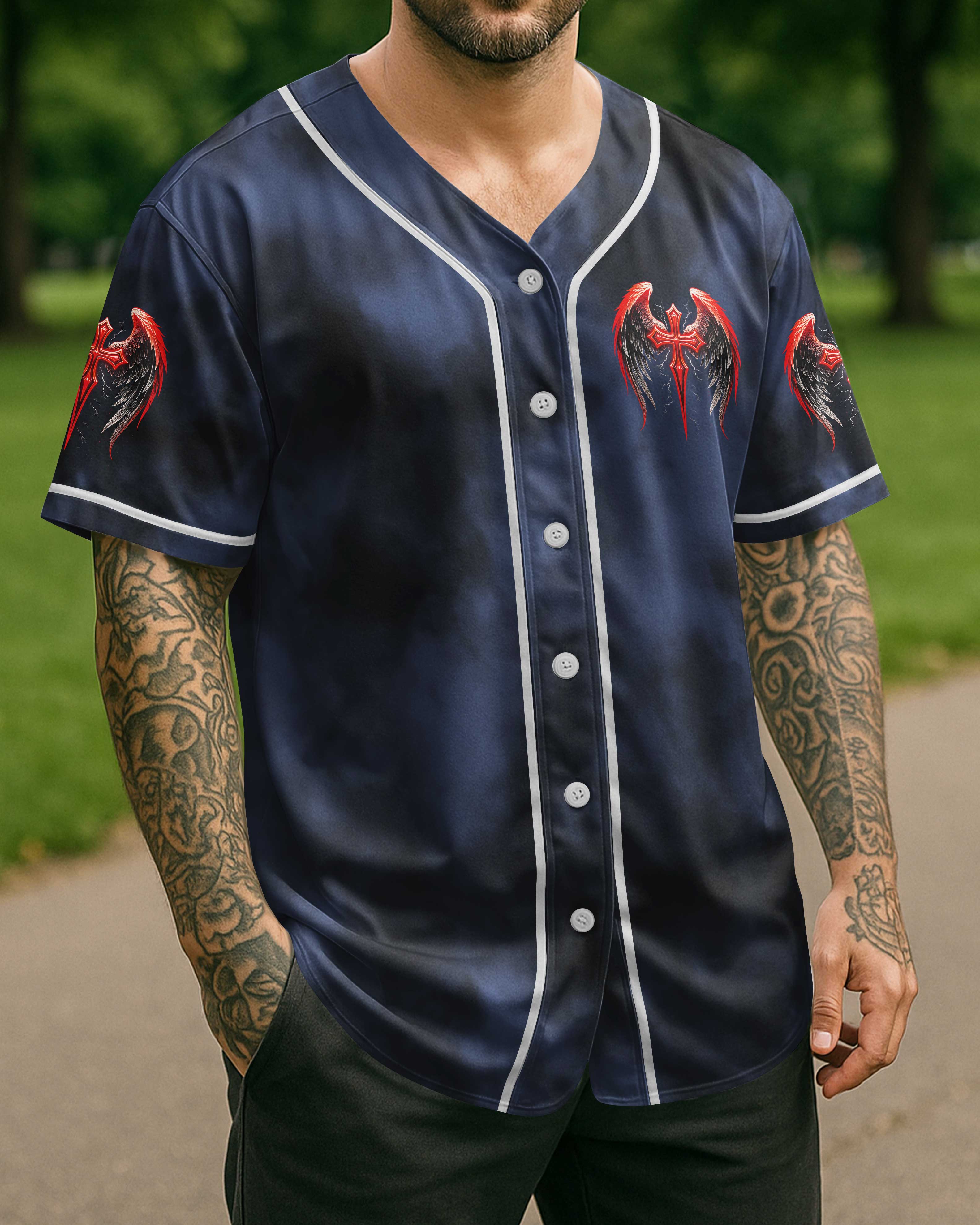 Forgiven All Over Print Jersey