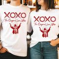 Xoxo The Original Love Letters Couple T-Shirt