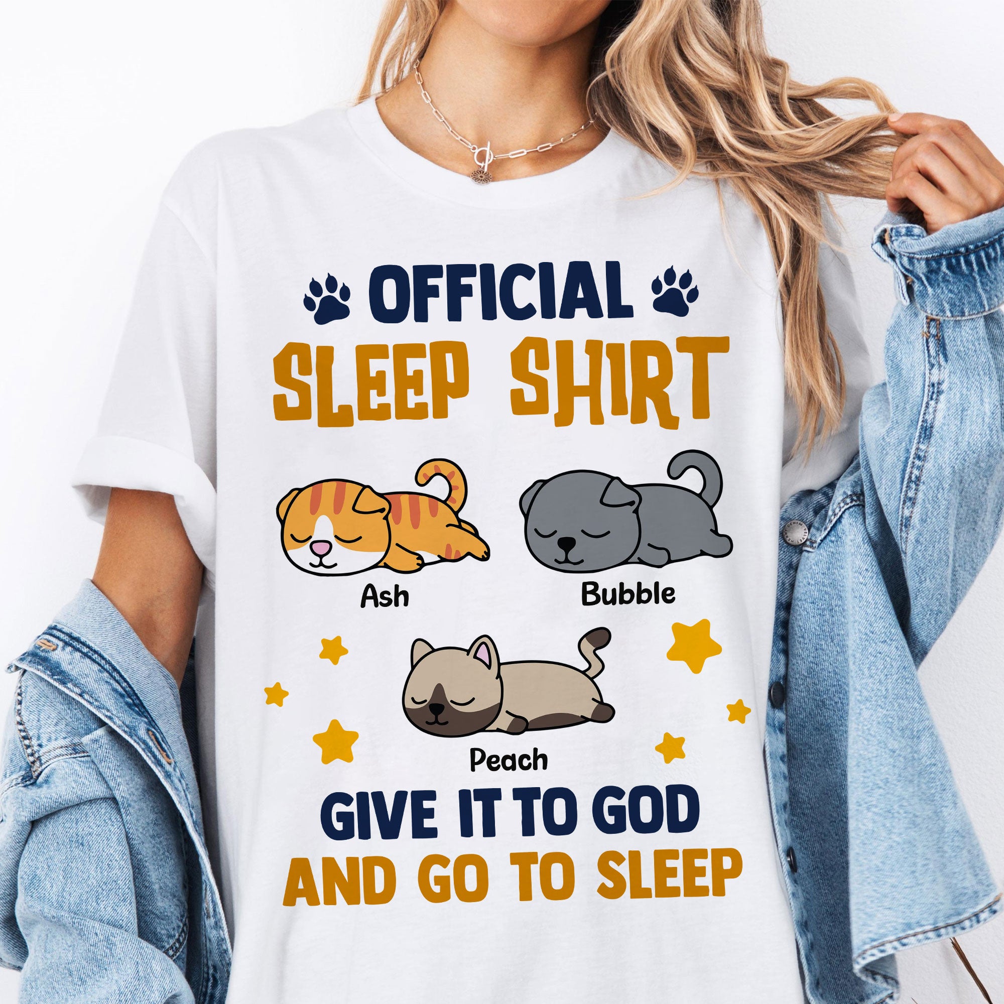 Official Sleep Shirt Give It To God And Go To Sleep T-Shirt