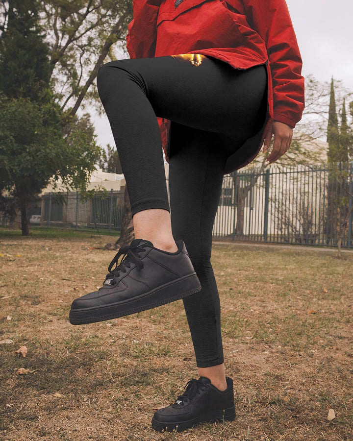 Awaken The Lion All Over Print Leggings - Christ Color