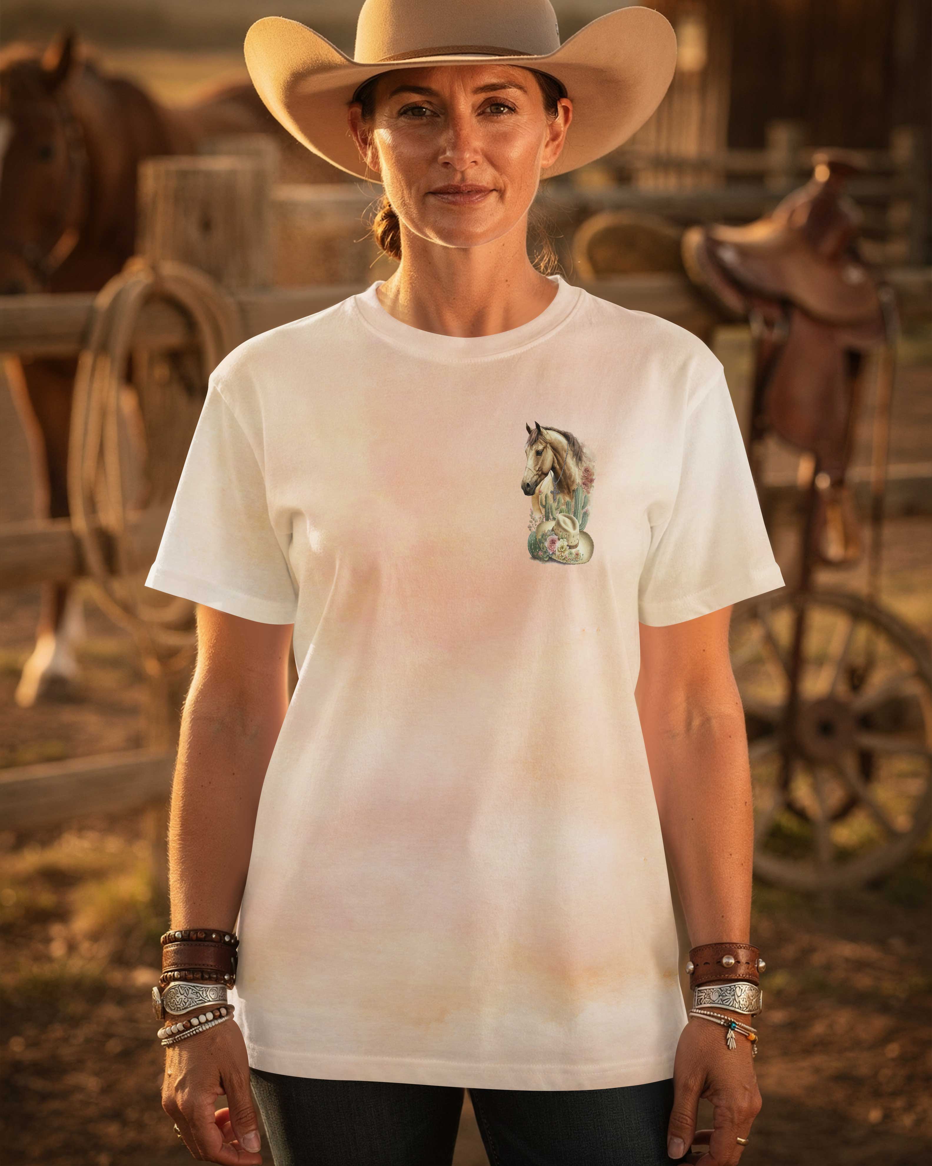 Cowgirls Are God's Wildest Angels They Have Cowboy Hats T-Shirt