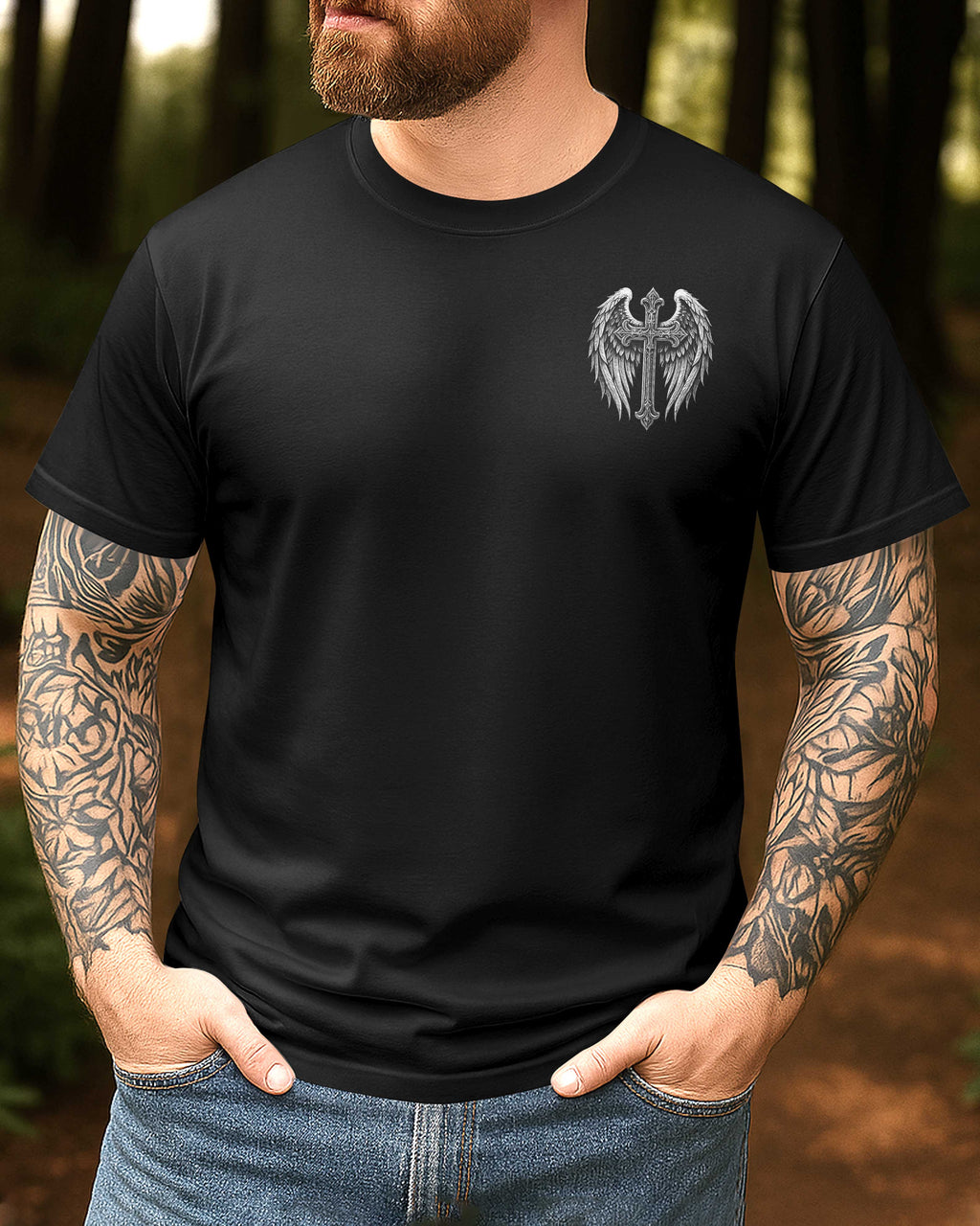 No Weapon Formed Against Me Shall Prosper All Over Print T-Shirt