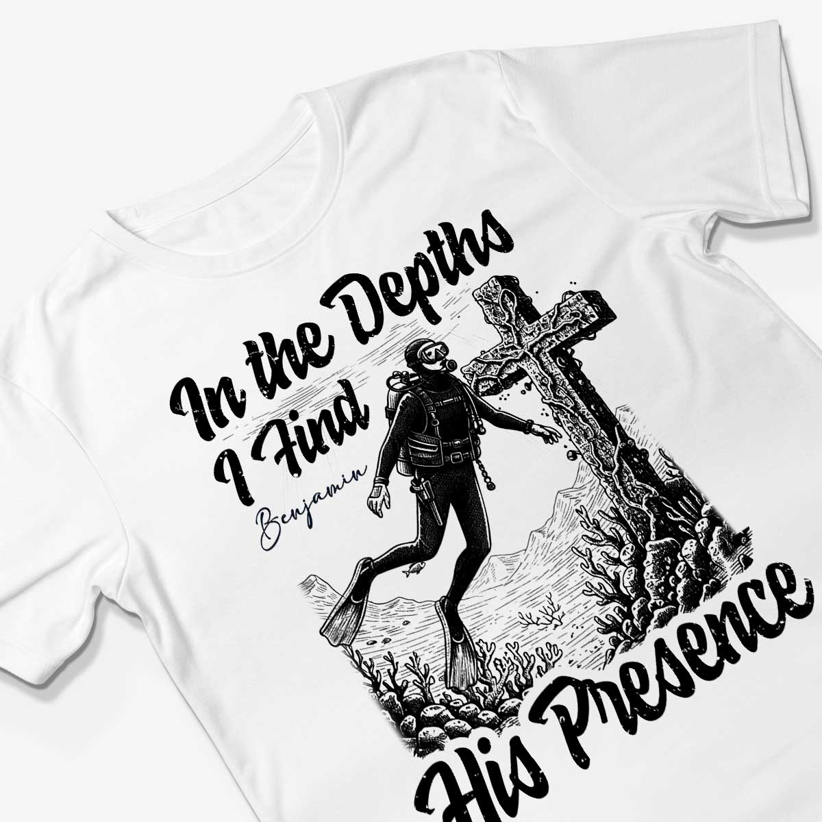 In the Depths I Find His Presence T-Shirt