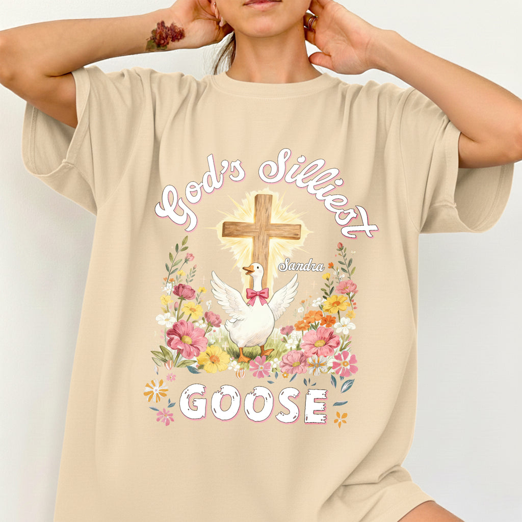 God's Silliest Goose Personalized T-Shirt