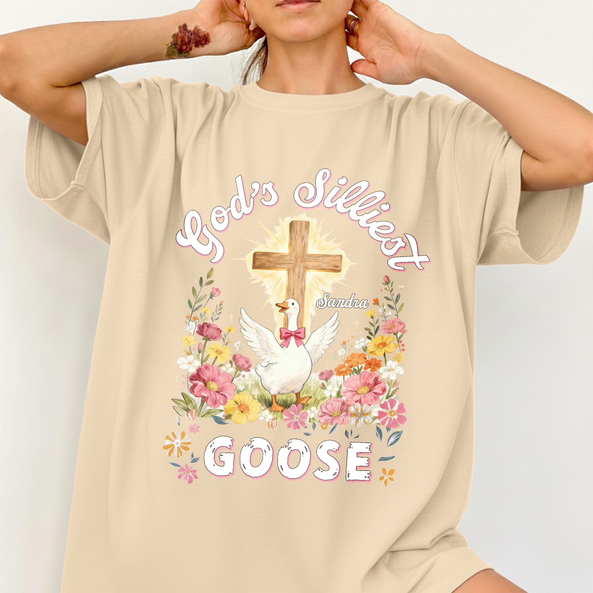 God's Silliest Goose Personalized T-Shirt